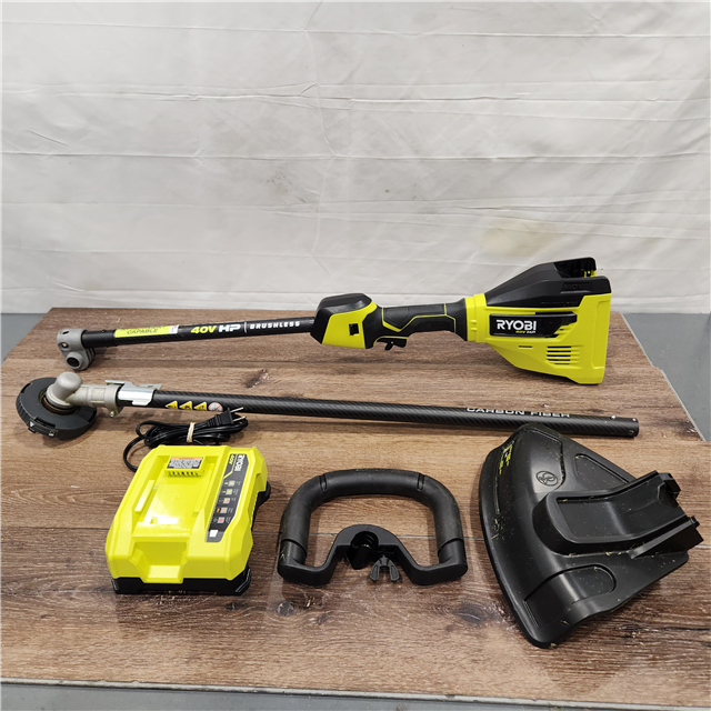 AS IS RYOBI 40V HP Brushless 15 In Cordless Carbon Fiber Shaft