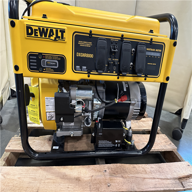 California AS IS DeWalt 8000 Watt Electric Start Gas Powered