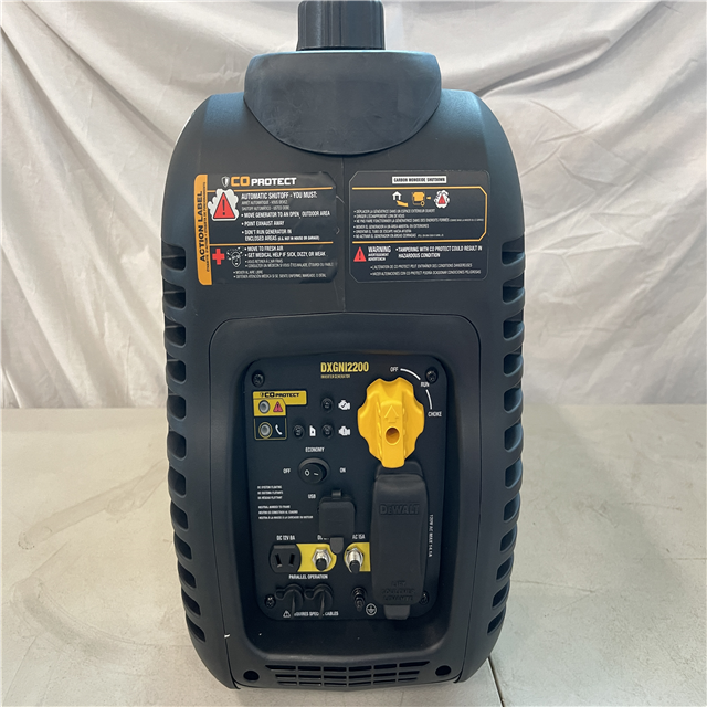 California AS IS 2200 Watt Portable Inverter Generator Appears in