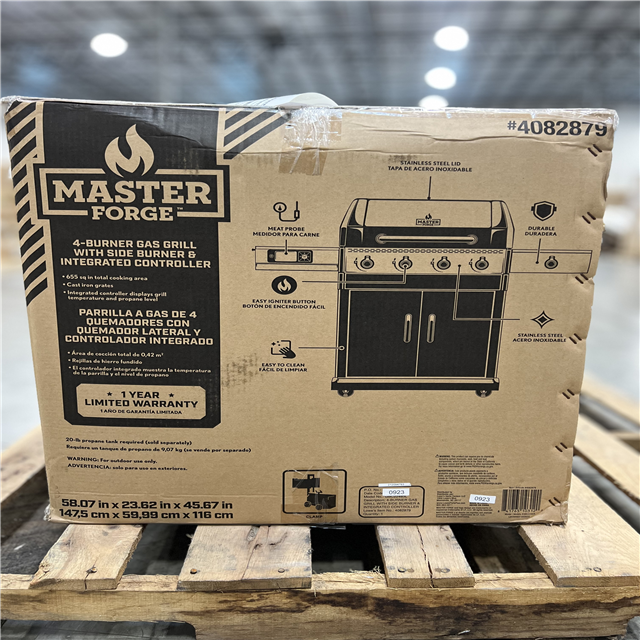 Master forge clearance grill 4 burner