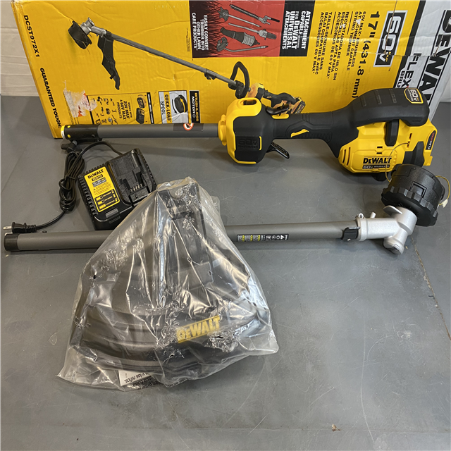 Dewalt 60 deals volt grass trimmer