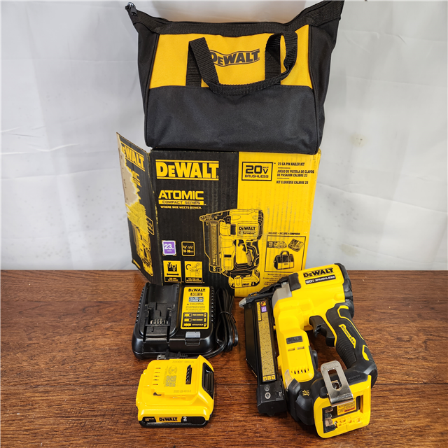 AS-IS DeWalt 20V MAX Atomic Brushless Cordless Compact 23 Ga. Pin