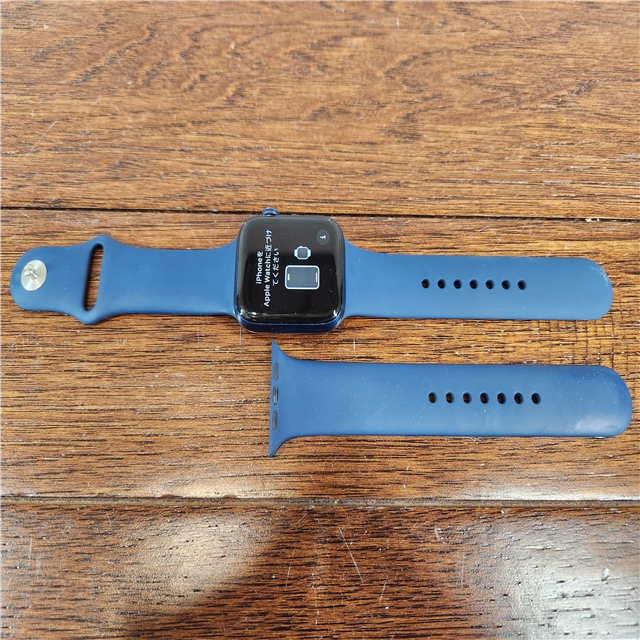 Apple watch series 6 gps blue discount aluminium case with deep navy sport band