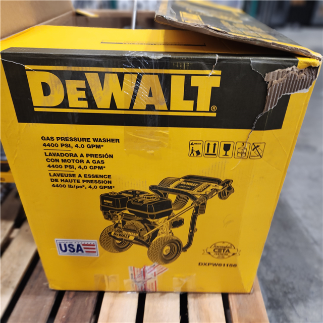 Dallas Location - As-Is DEWALT 4400 PSI 4.0 GPM Gas Cold Water Pressure  Washer