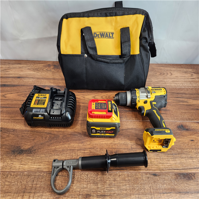 AS IS DEWALT 20V MAX FLEXVOLT Brushless Cordless 1 2 Hammer Drill