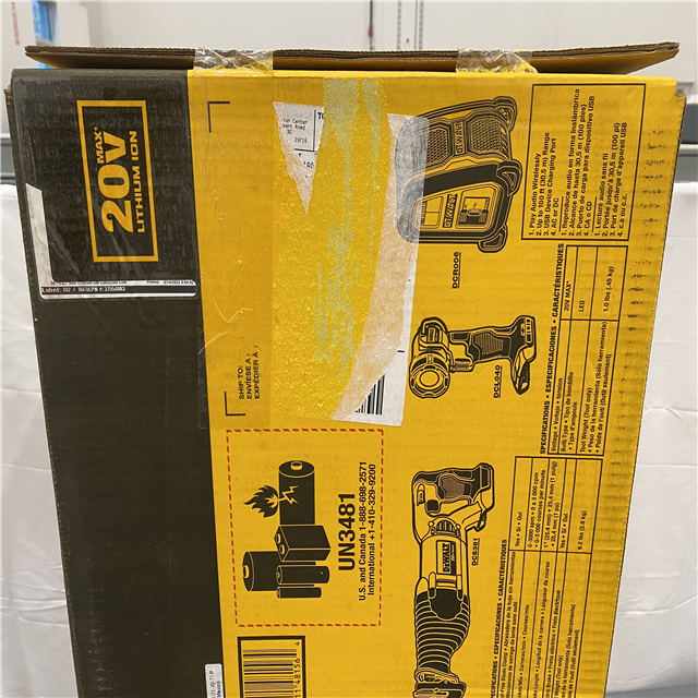 DeWalt DCK420D2 20V MAX* Cordless Lithium-Ion 4-Tool Combo Kit