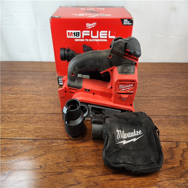 AS IS Milwaukee M18 FUEL Brushless Cordless Belt Sander Tool