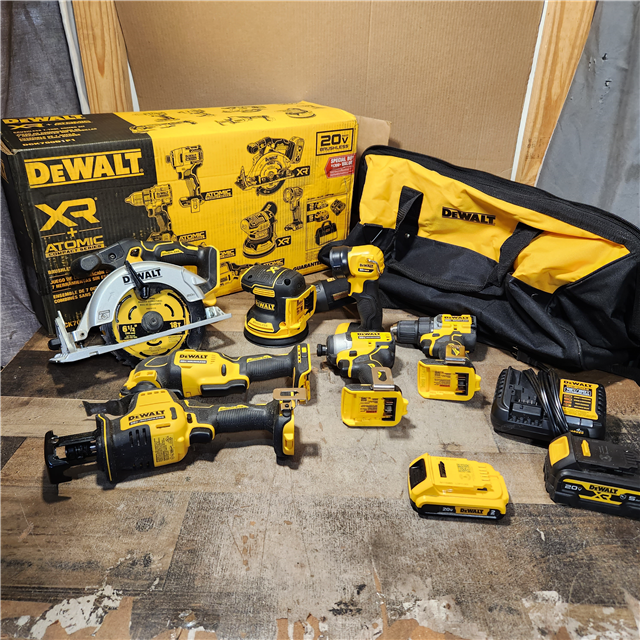 Houston Location AS IS DEWALT 20 Volt MAX Lithium Ion Cordless 7