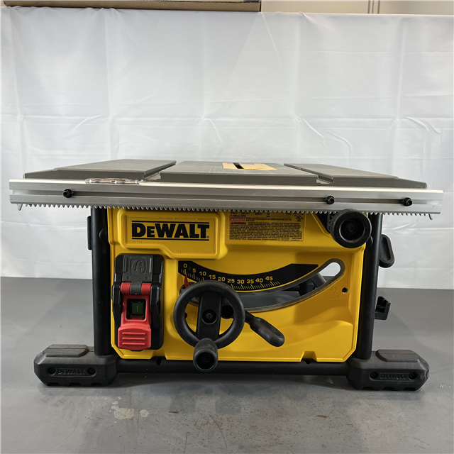 As Is Dewalt 15 Amp Corded 8 14 In Compact Jobsite Tablesaw 9808