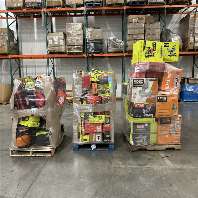 Dallas Location ASIS Power Tools Partial Lot ITD03849701 (3 Pallets)