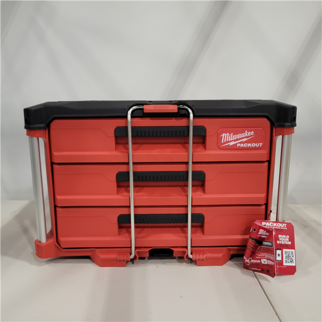 New Milwaukee Tool Mlw48 22 8443 50 Lbs 3 Drawer Tool Box