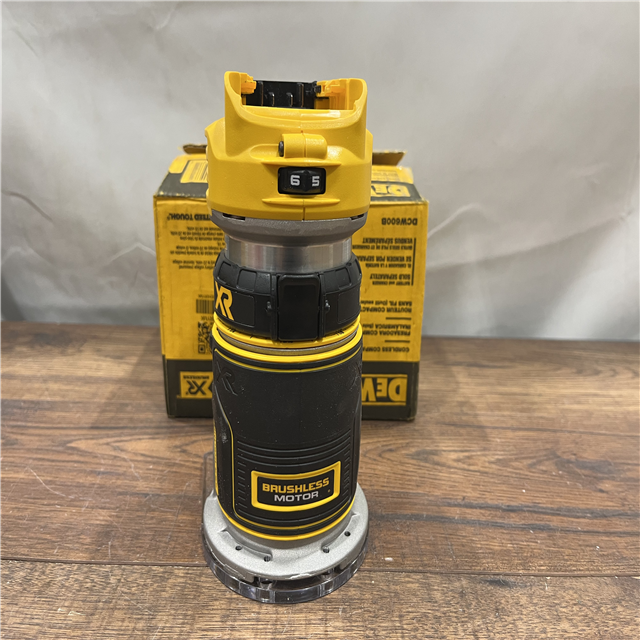 As Is Dewalt V Max Xr Brushless Cordless Compact Router Tool Only