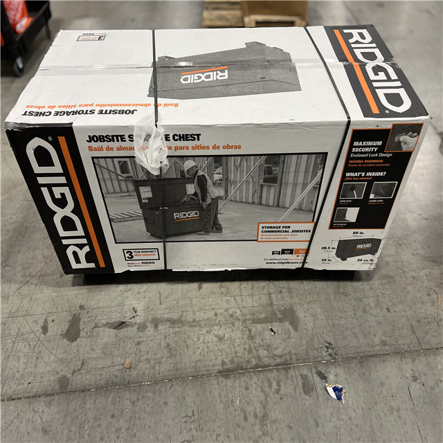 DALLAS LOCATION RIDGID 60 IN X 24 IN UNIVERSAL STORAGE CHEST