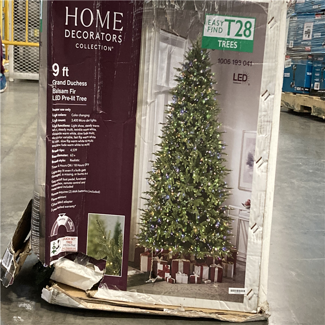 NEW Home Accents Holiday 9 Ft Grand Duchess Balsam Fir LED Pre Lit   C4352004 Baa4 4a9d 94a5 Ac23ad9c5642 