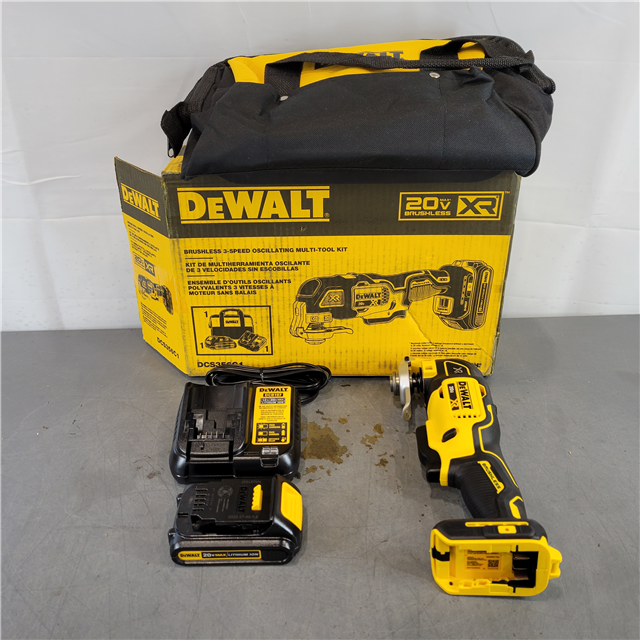 Like-New DeWalt 20-Volt MAX Lithium-Ion Cordless Oscillating Tool Kit ...