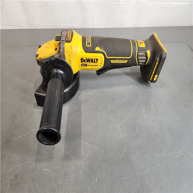 As Is Dewalt 20 Volt Max Lithium Ion Cordless Brushless 4 1 2 5 In