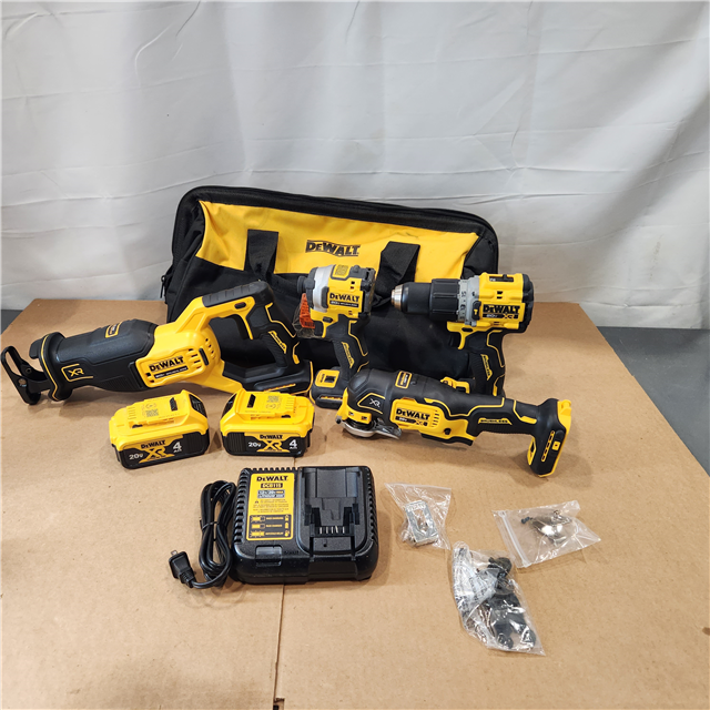 As Is Dewalt Volt Max Lithium Ion Cordless Brushless Combo Kit